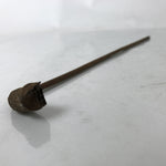 Japanese Cast Iron Yaki-In Branding Stamp Vtg Wood Craft Sweets Bridge T138