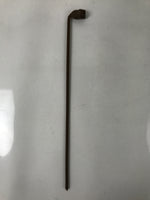 Japanese Cast Iron Yaki-In Branding Stamp Vtg Wood Craft Sweets Bridge T138