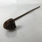 Japanese Cast Iron Yaki-In Branding Stamp Vtg Wood Craft Sweets Deer Shika T141