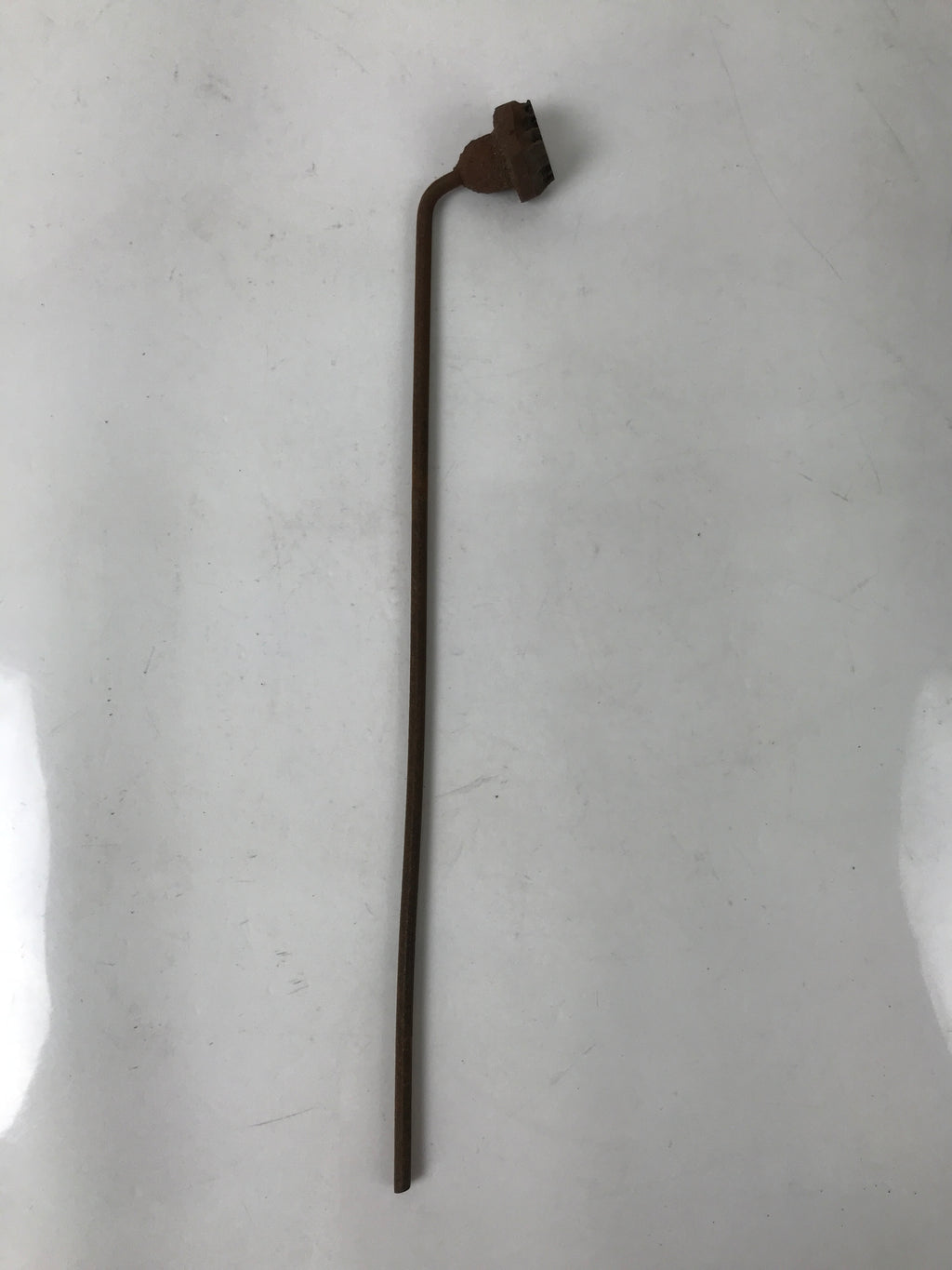 Japanese Cast Iron Yaki-In Branding Stamp Vtg Wood Craft Sweets Deer Shika T141