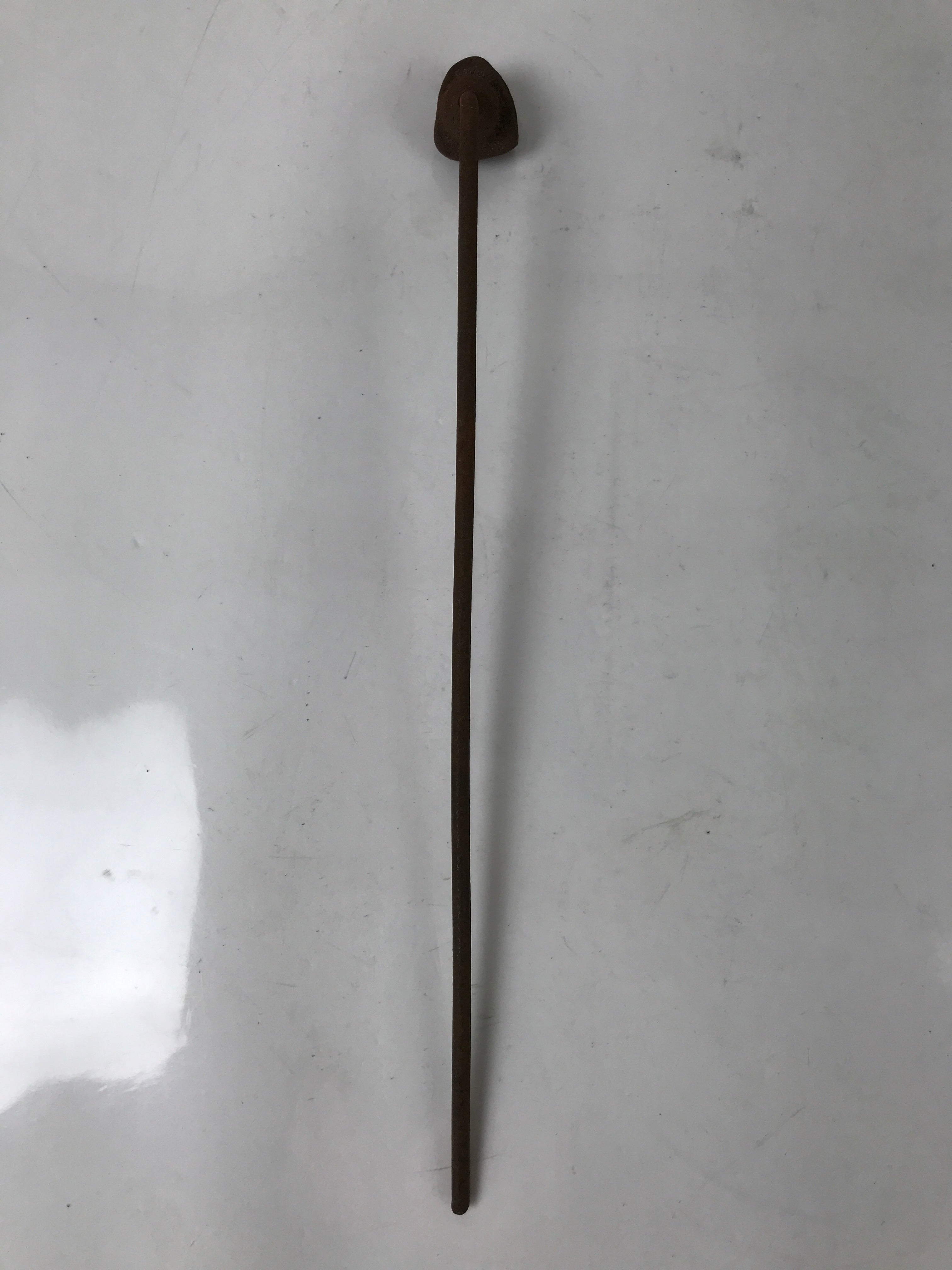 Japanese Cast Iron Yaki-In Branding Stamp Vtg Wood Craft Sweets Deer Shika T141