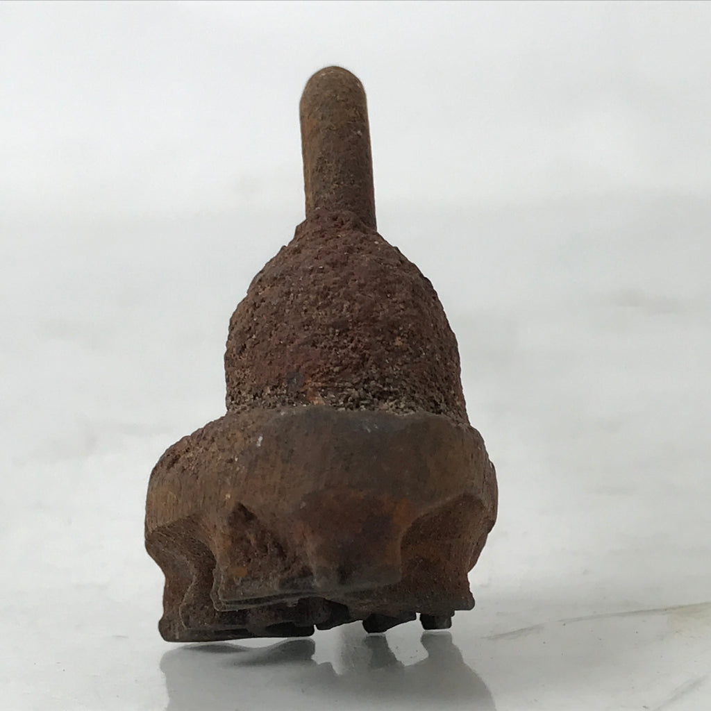 Japanese Cast Iron Yaki-In Branding Stamp Vtg Wood Craft Sweets Deer Shika T141