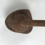Japanese Cast Iron Yaki-In Branding Stamp Vtg Wood Craft Sweets Deer Shika T141