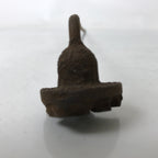 Japanese Cast Iron Yaki-In Branding Stamp Vtg Wood Craft Sweets Flower T129
