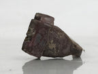 Japanese Cast Iron Yaki-In Branding Stamp Vtg Wood Craft Sweets Kanji Iwai T162