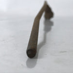 Japanese Cast Iron Yaki-In Branding Stamp Vtg Wood Craft Sweets Lotus Bud T137