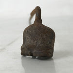Japanese Cast Iron Yaki-In Branding Stamp Vtg Wood Craft Sweets Lotus Pod T140