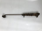 Japanese Cast Iron Yaki-In Branding Stamp Vtg Wood Craft Sweets Shrimp Ebi T123