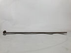Japanese Cast Iron Yaki-In Branding Stamp Vtg Wood Craft Sweets Small Kanji T157