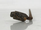 Japanese Cast Iron Yaki-In Branding Stamp Vtg Wood Craft Sweets Small Kanji T157