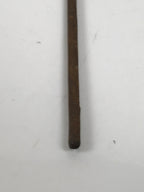 Japanese Cast Iron Yaki-In Branding Stamp Vtg Wood Craft Sweets Small Kanji T157