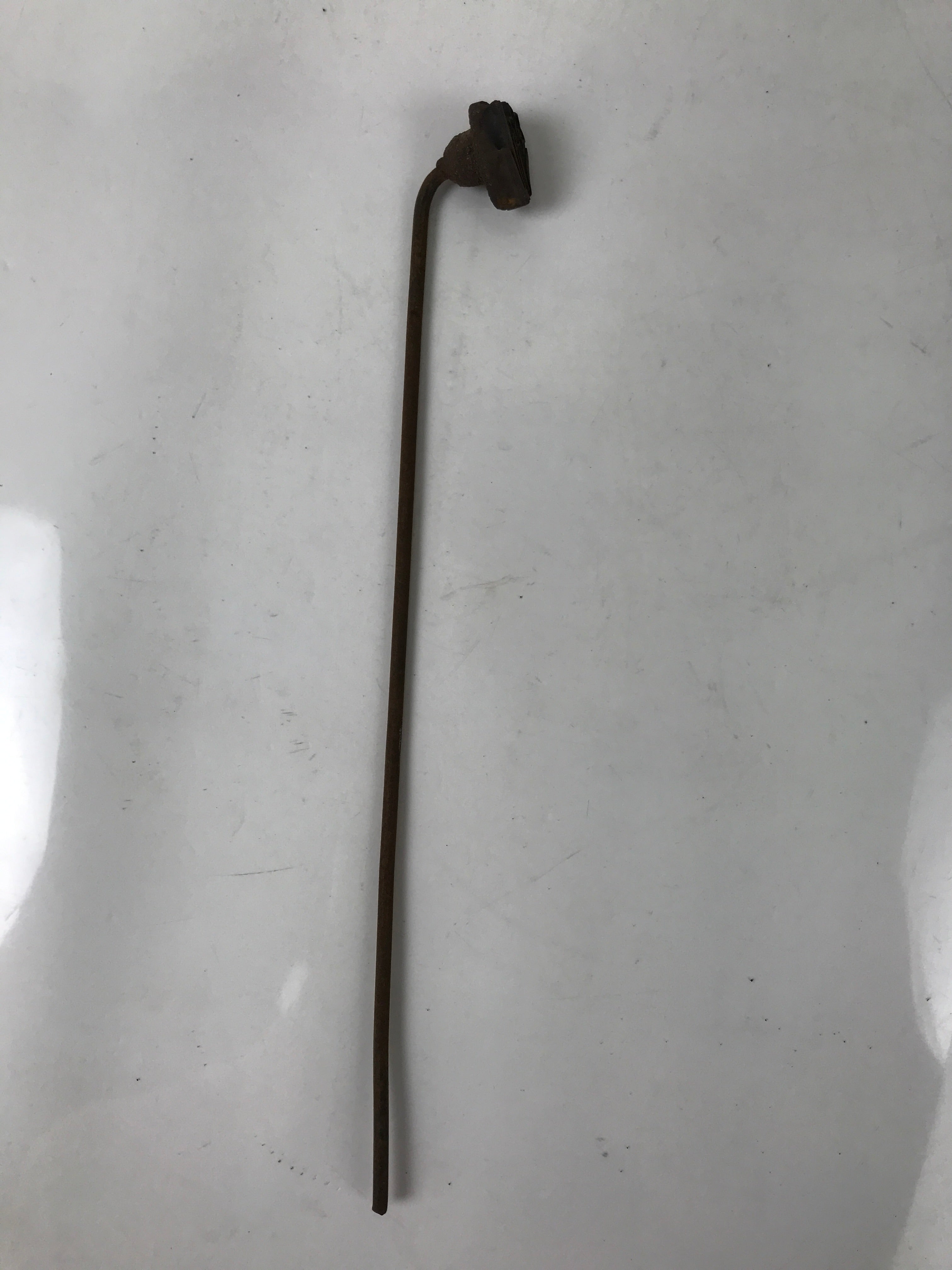 Japanese Cast Iron Yaki-In Branding Stamp Wood Craft Sweet Daffodil Suisen T143