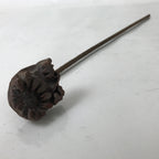 Japanese Cast Iron Yaki-In Branding Stamp Wood Craft Sweets Chrysanthemum T148