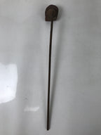 Japanese Cast Iron Yaki-In Branding Stamp Wood Craft Sweets Chrysanthemum T148