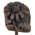 Japanese Cast Iron Yaki-In Branding Stamp Wood Craft Sweets Chrysanthemum T148