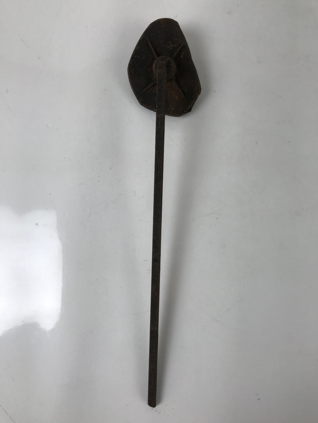 Japanese Cast Iron Yaki-In Branding Stamp Wood Craft Sweets Flower Garden T131
