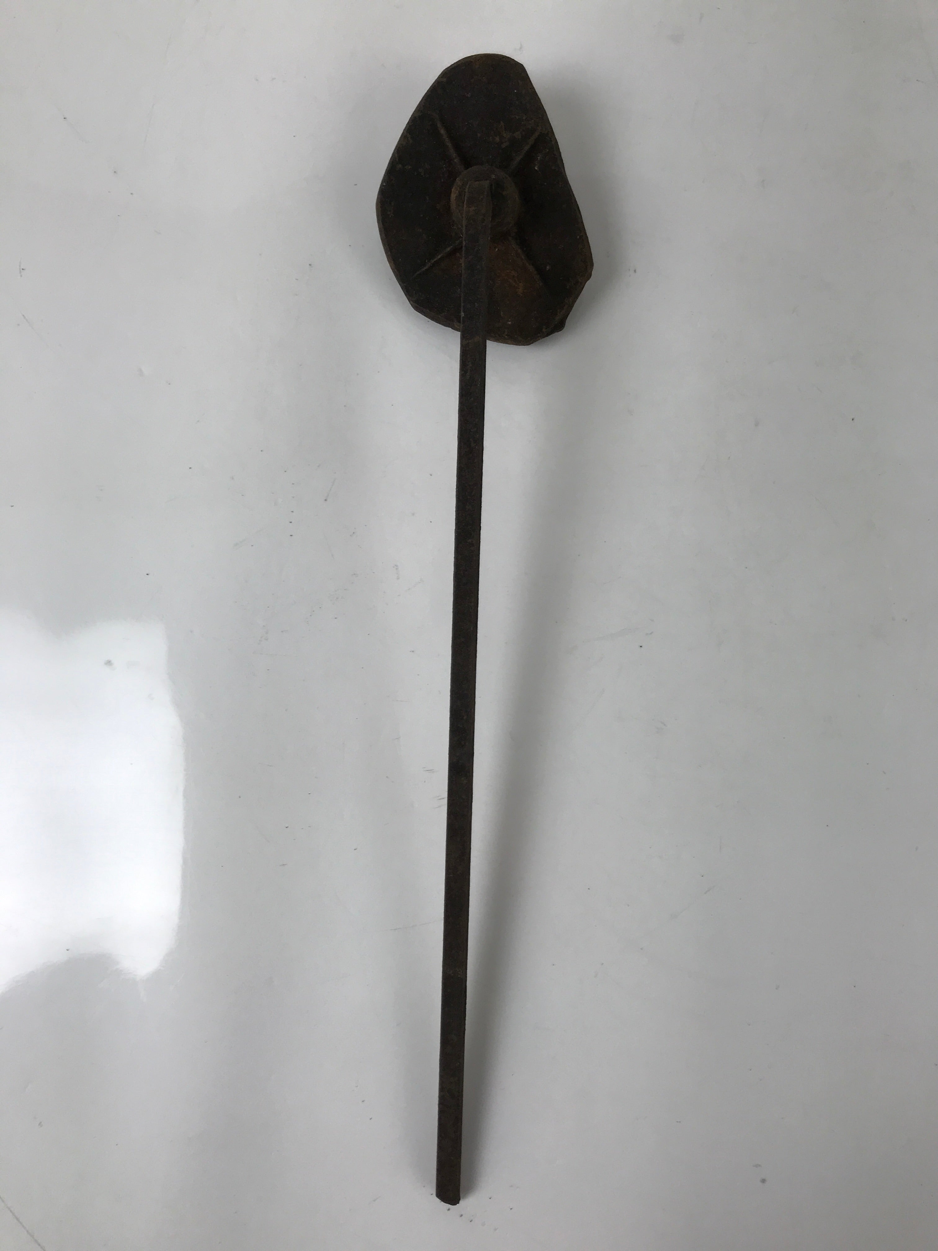 Japanese Cast Iron Yaki-In Branding Stamp Wood Craft Sweets Flower Garden T131