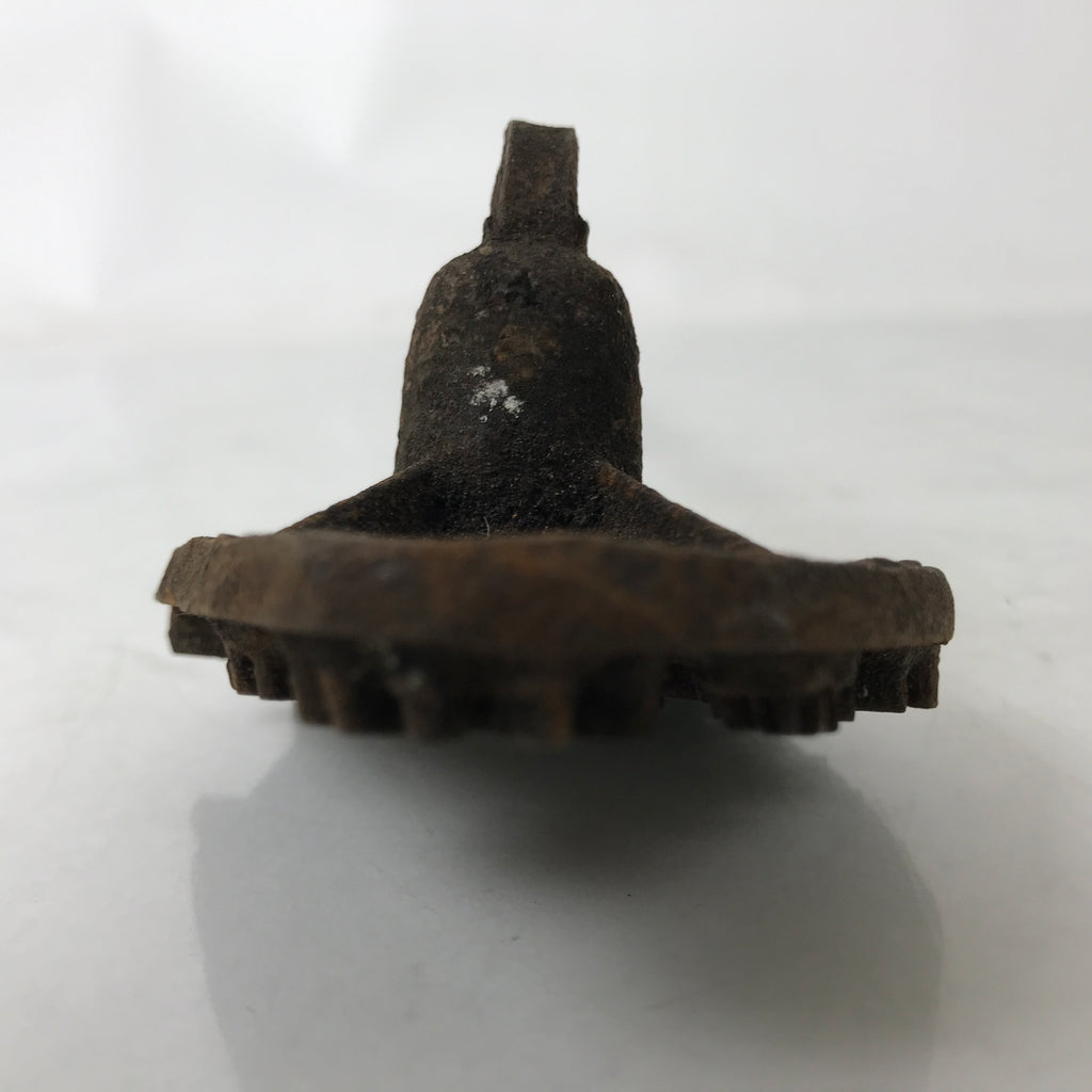 Japanese Cast Iron Yaki-In Branding Stamp Wood Craft Sweets Flower Garden T131