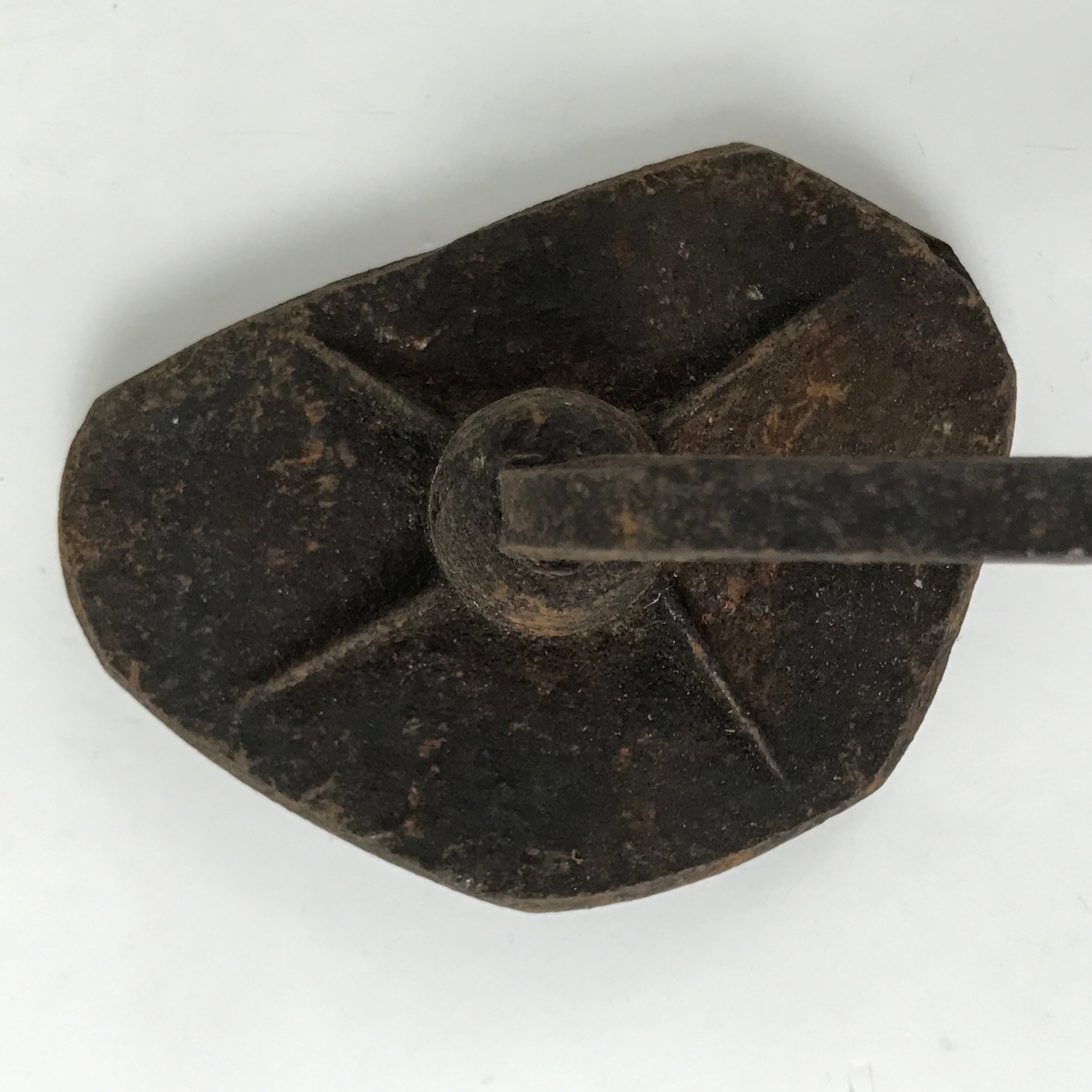 Japanese Cast Iron Yaki-In Branding Stamp Wood Craft Sweets Flower Garden T131