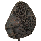 Japanese Cast Iron Yaki-In Branding Stamp Wood Craft Sweets Flower Garden T131