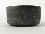 Japanese Cement Ashtay Haizara Hibachi Brazier Vtg Gray Incense Burner JK610