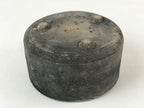 Japanese Cement Ashtay Haizara Hibachi Brazier Vtg Gray Incense Burner JK610