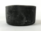 Japanese Cement Ashtay Haizara Hibachi Brazier Vtg Gray Incense Burner JK611