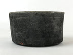 Japanese Cement Ashtay Haizara Hibachi Brazier Vtg Gray Incense Burner JK611