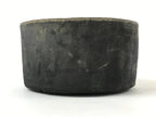 Japanese Cement Ashtay Haizara Hibachi Brazier Vtg Gray Incense Burner JK611