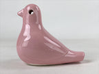 Japanese Ceramic 6-Hole Pigeon Ocarina Vtg Hato Musical Instrument Pink BD950