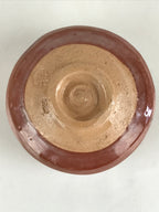Japanese Ceramic Akaraku Green Tea Bowl Vtg Chawan Tea Ceremony Matcha GTB977