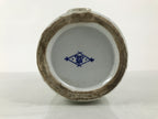 Japanese Ceramic Barrel Sake Bottle Kayoi-Tokkuri Vtg Barrel White Blue TS881