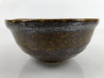 Japanese Ceramic Bowl Kobachi Owan Vtg Katakuchi Nimono Nabe Green Brown Y125