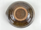 Japanese Ceramic Bowl Kobachi Owan Vtg Katakuchi Nimono Nabe Green Brown Y127