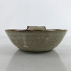 Japanese Ceramic Bowl Kobachi Vtg Nabe Side Dish Spike Rice Light Brown Y154