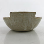 Japanese Ceramic Bowl Kobachi Vtg Nabe Side Dish Spike Rice Light Brown Y162