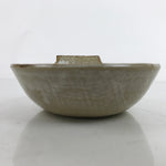 Japanese Ceramic Bowl Kobachi Vtg Nabe Side Dish Spike Rice Light Brown Y162