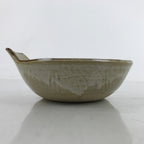 Japanese Ceramic Bowl Kobachi Vtg Nabe Side Dish Spike Rice Light Brown Y163