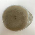 Japanese Ceramic Bowl Kobachi Vtg Nabe Side Dish Teardrop Beige Gray PY900
