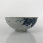 Japanese Ceramic Bowl Kobachi Vtg Side Dish Blue Gray Grapes Design PY906