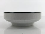 Japanese Ceramic Bowl Kobachi Vtg Side Dish Gray Speckle Green Blue Flower Y3