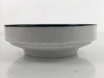 Japanese Ceramic Bowl Kobachi Vtg Side Dish Gray Speckle Green Blue Flower Y6