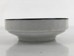 Japanese Ceramic Bowl Kobachi Vtg Side Dish Gray Speckle Green Blue Flower Y7