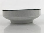 Japanese Ceramic Bowl Kobachi Vtg Side Dish Gray Speckle Green Blue Flower Y7