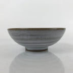 Japanese Ceramic Bowl Kobachi Vtg Side Dish Simple Design Gray Glaze Brown PY892