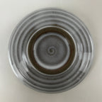 Japanese Ceramic Bowl Kobachi Vtg Side Dish Simple Design Gray Glaze Brown PY892