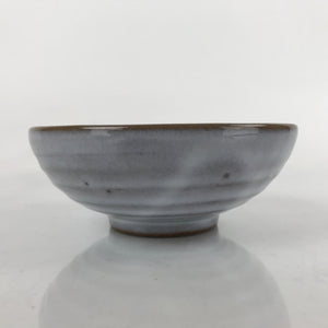 Japanese Ceramic Bowl Kobachi Vtg Side Dish Simple Design Gray Glaze Brown PY893