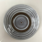 Japanese Ceramic Bowl Kobachi Vtg Side Dish Simple Design Gray Glaze Brown PY893