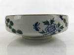 Japanese Ceramic Bowl Kobachi Vtg Side Dish White Karako Children Peony Y205