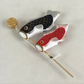Japanese Ceramic Clay Doll Boy's Day Koinobori Indoor Decoration Carp Streamer I